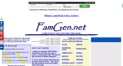 Desktop Screenshot of famgen.net